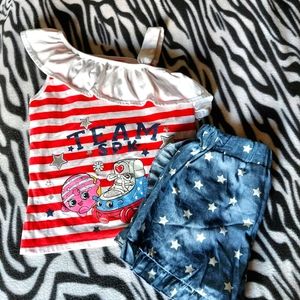 Girl's shopkins outfit